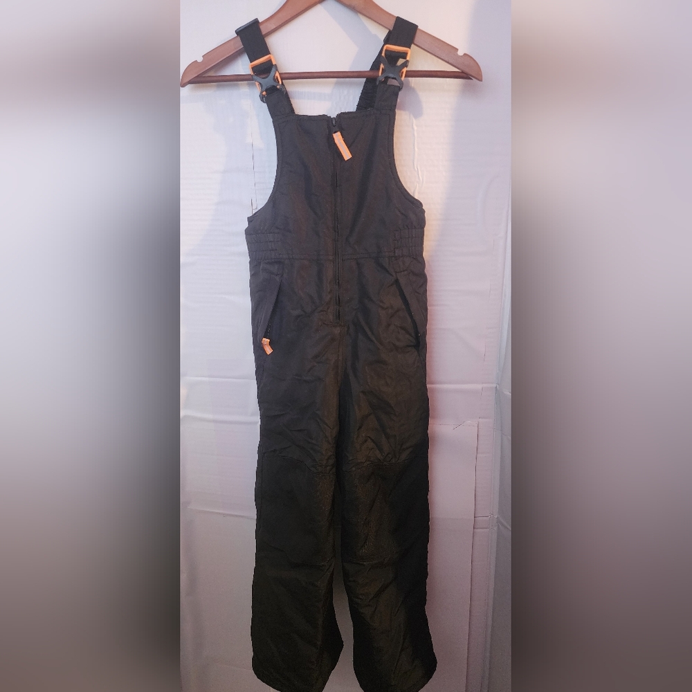 Champion Black Bib Overall Ski Suit Size  Xs 4-5 Pre-owened‎